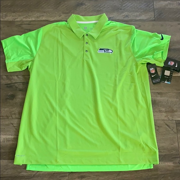 nike seahawks polo